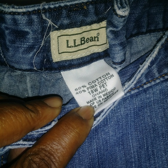 ll bean jeans